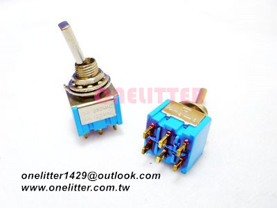 5209A  6P迷你3段銅扁柄SW